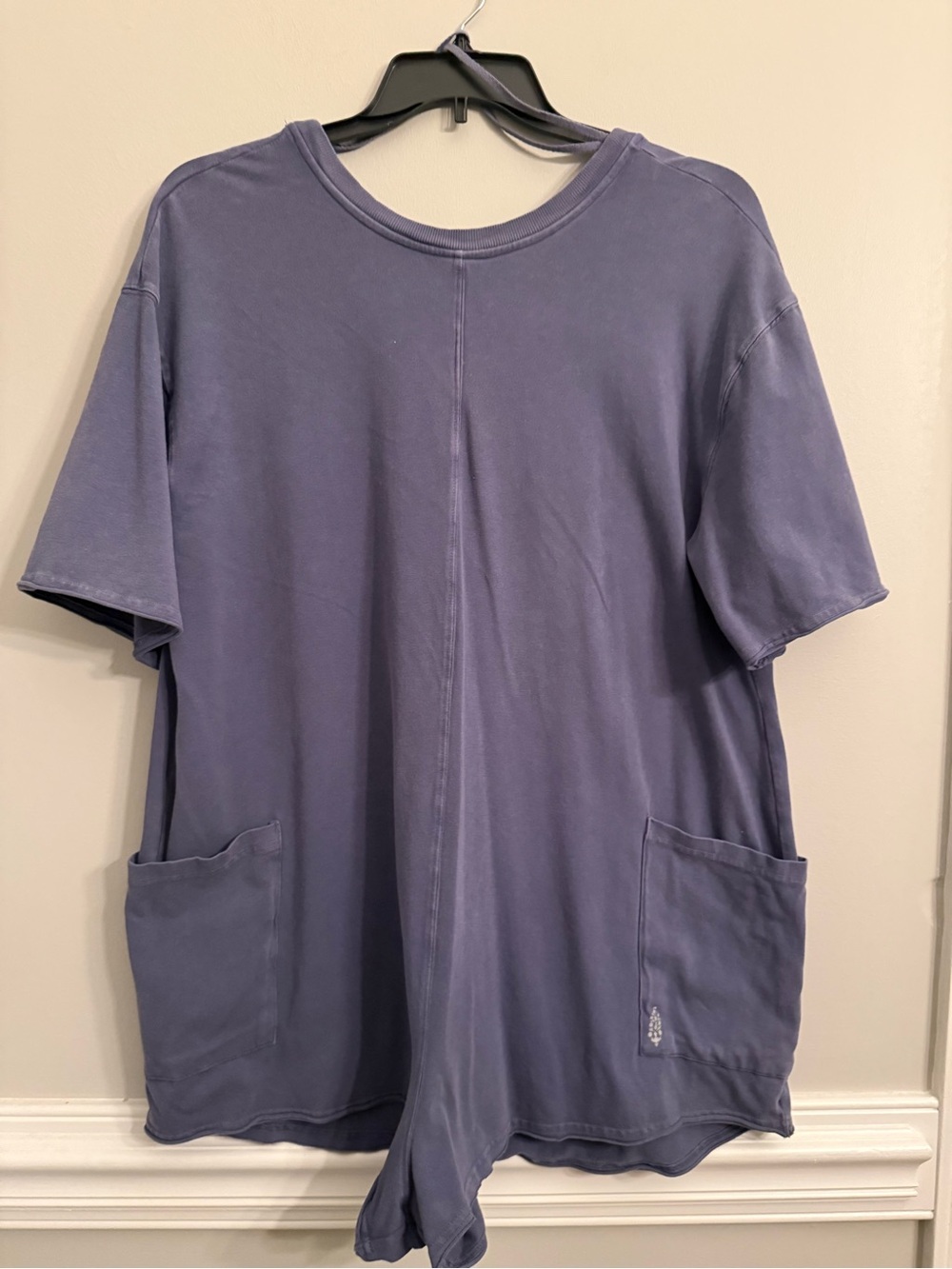 FP Movement Hot Shot tee romper, VGUC, dark blue, Medium